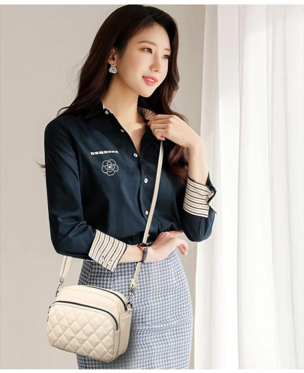 Women’s Pu Leather Embroidered Shoulder Bag | Best Quality Shoulder Bag For Women
