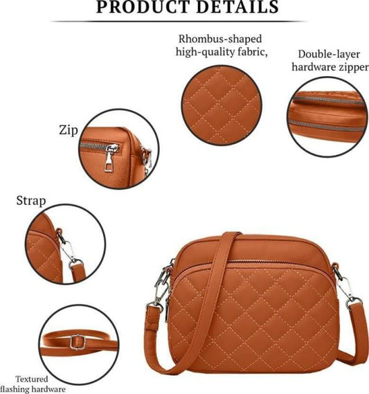 Women’s Pu Leather Embroidered Shoulder Bag | Best Quality Shoulder Bag For Women