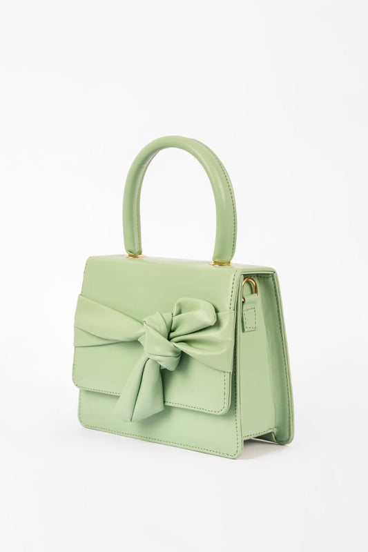 💚 Elegant Handbag with Bow